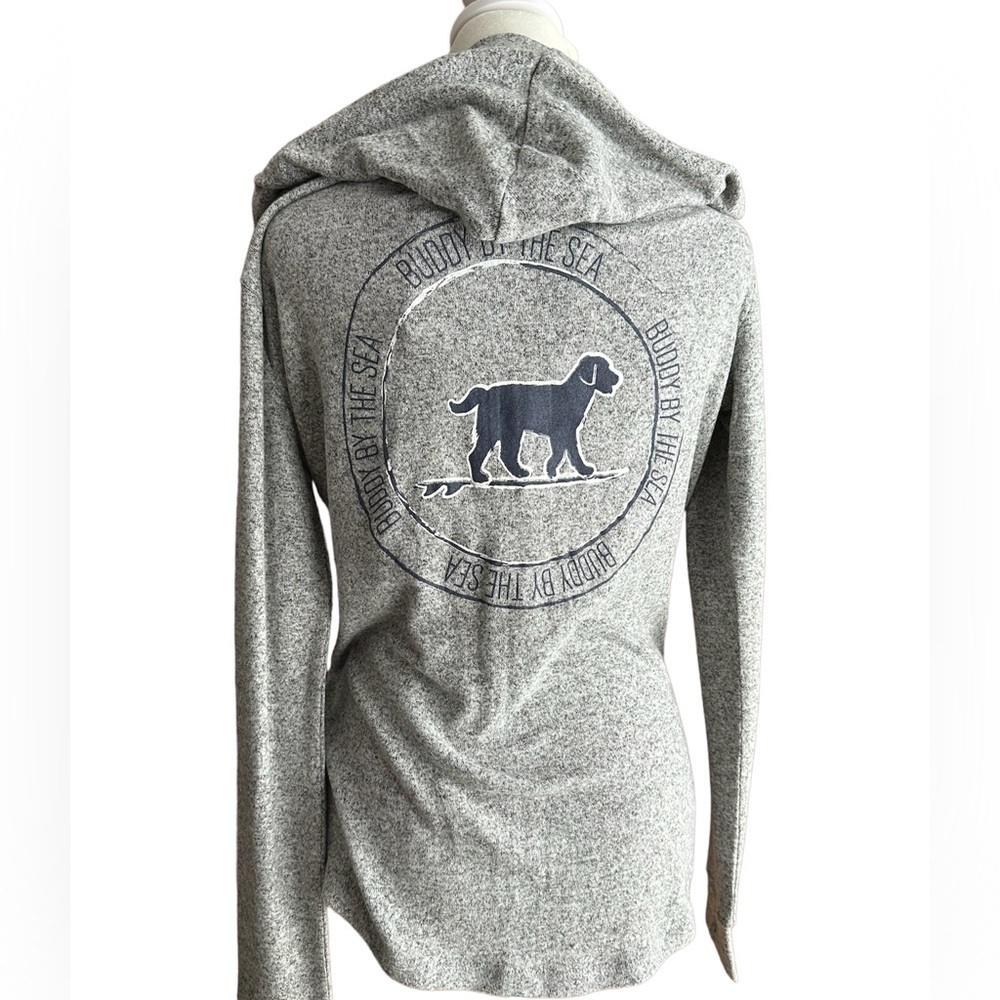 NWT Buddy By The Sea Dog Rescue Zip Up Hoodie